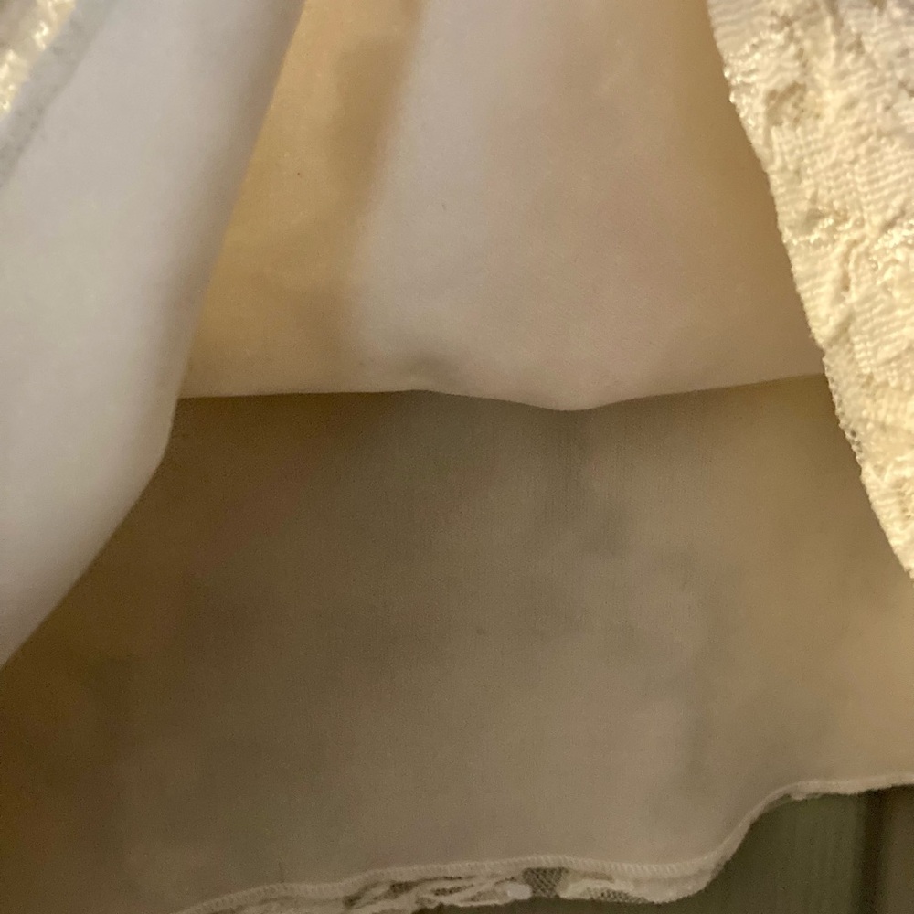 Fever White Lace Short Sleeve Top - Picture 4 of 12